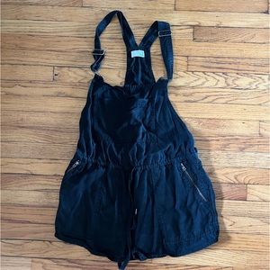 Aritzia Jet Black Wilfred Overalls, Size M